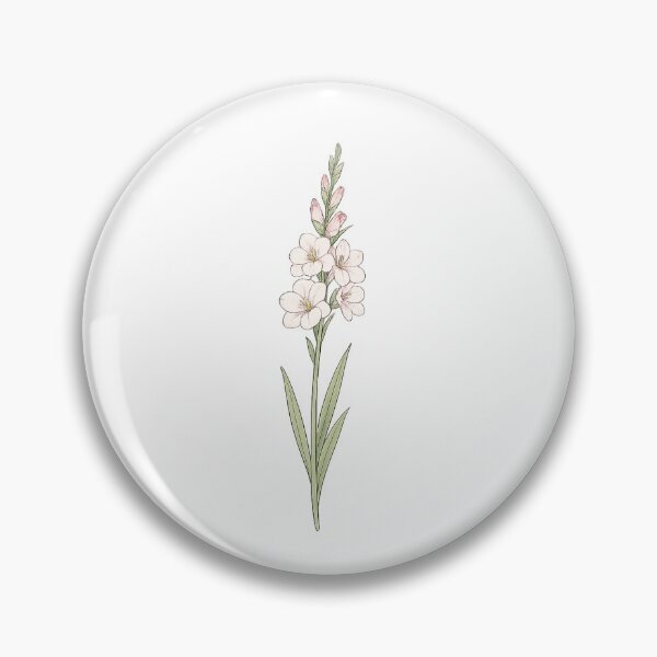 Item preview, Pink gladiolus designed and sold by Side Quest Co..