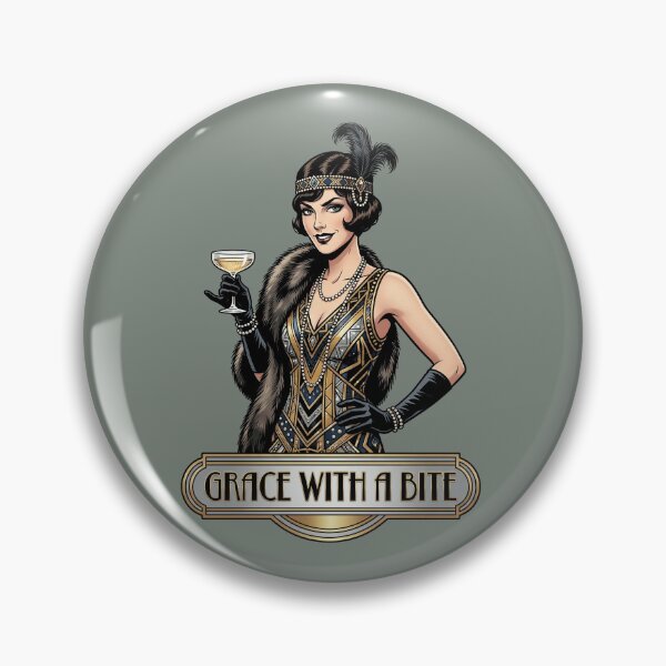 Item preview, Grace With A Bite designed and sold by Vintage Sass Society.