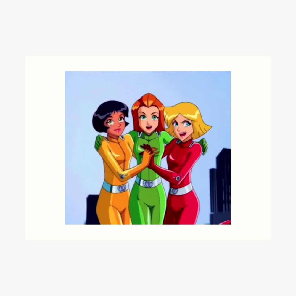 Totally Spies! Greeting Card for Sale by Eggo Shop | Redbubble