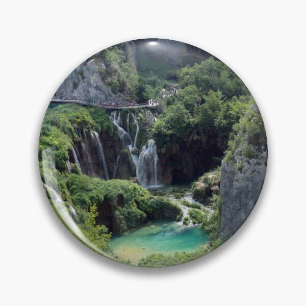Item preview, Plitvice Lakes in Croatia designed and sold by ChicVoyagePics.