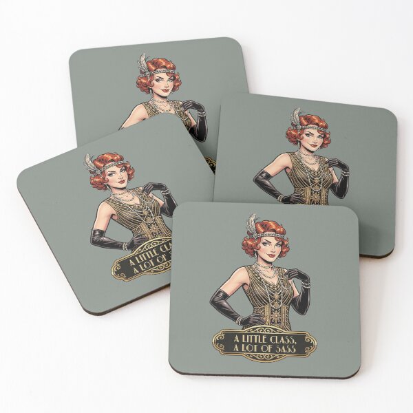Item preview, A Little Class, A lot Of Sass designed and sold by Vintage Sass Society.