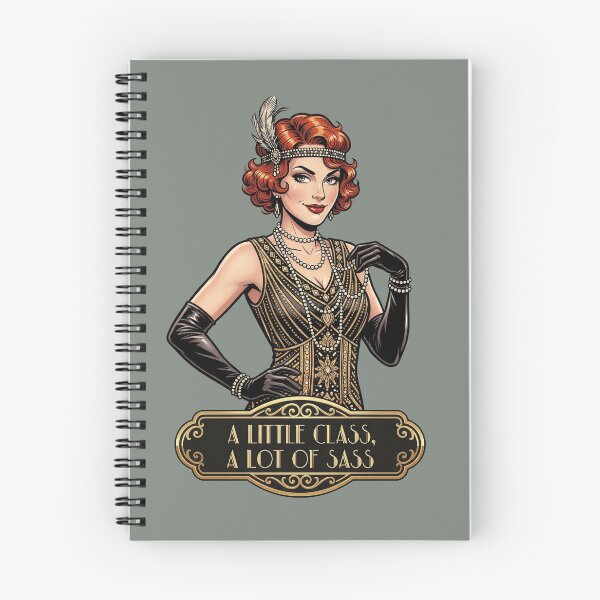 Item preview, A Little Class, A lot Of Sass designed and sold by Vintage Sass Society.
