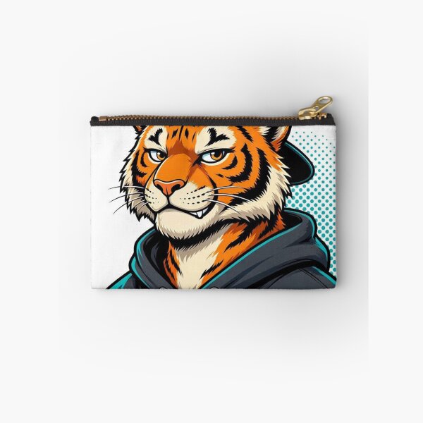 Item preview, Cool Streetwear Tiger Retro Pop Art Cartoon designed and sold by ElvisVintagePosters.