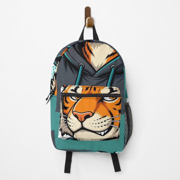 Item preview, Cool Streetwear Tiger Retro Pop Art Cartoon designed and sold by ElvisVintagePosters.