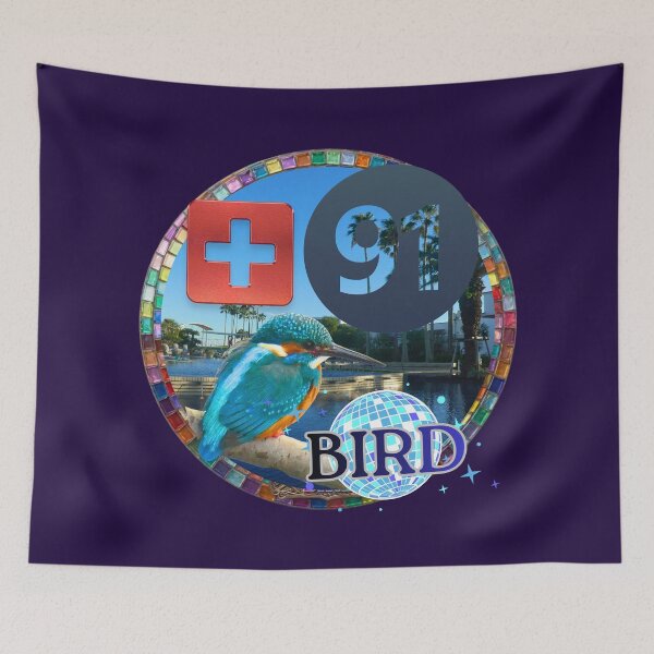 Item preview, +91BIRD Island SOUL Emblem: JOHNNY Zushi Marina Navy & Silver Edition designed and sold by Plus91BIRD.