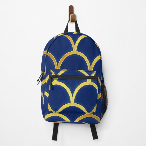 Item preview, Art Deco Royal Blue And Golden Hues Pattern designed and sold by DEC02.