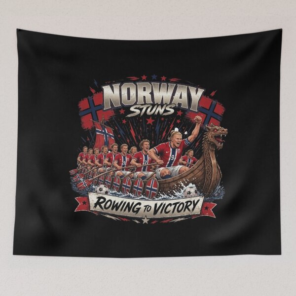 Item preview, Norway Football , Haaland Viking Soccer designed and sold by Rolymacater.