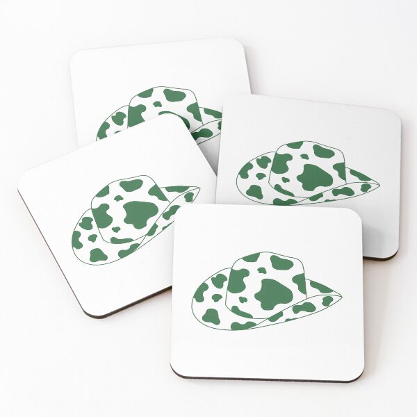 Item preview, Green Cow Print Cowboy Hat designed and sold by ibrunacpv.