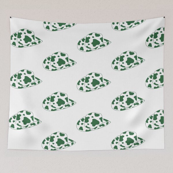 Item preview, Green Cow Print Cowboy Hat designed and sold by ibrunacpv.
