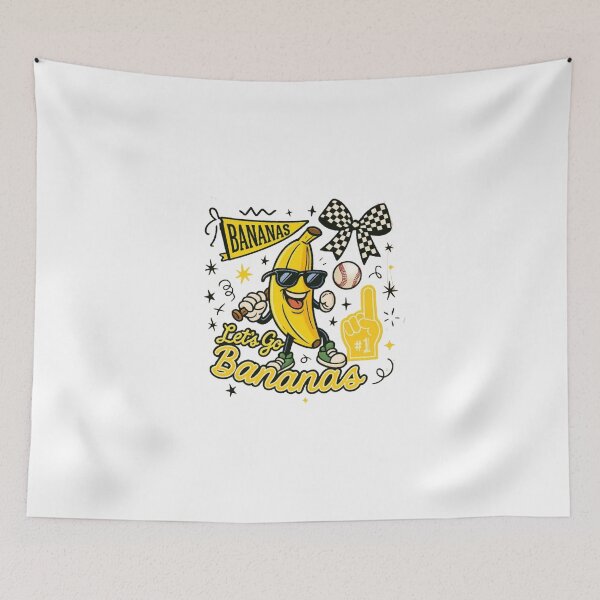 Item preview, Funny Banana Baseball  designed and sold by Gbriel3.