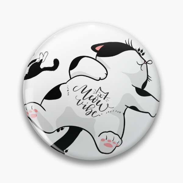 Item preview, Meow Vibe, Funny cats designed and sold by Marcin Dabski.