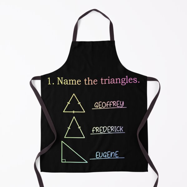 Item preview, Womens Funny Math Humor Name The Triangles Gift designed and sold by ScienceCorner.