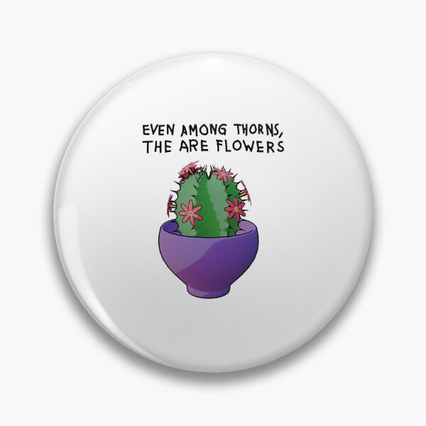 Item preview, Among Thorns, Flowers Still Bloom | Inspirational Cactus Art designed and sold by brucebrazil.