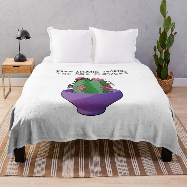 Item preview, Among Thorns, Flowers Still Bloom | Inspirational Cactus Art designed and sold by brucebrazil.
