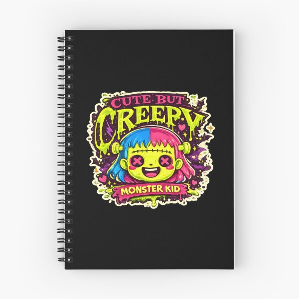 Item preview, Cute But Creepy Monster Kid halloween Graphic Design designed and sold by DrawHandArt.
