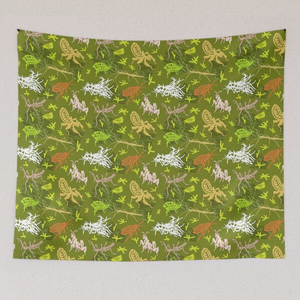 Item preview, Phasmid Chaos - Stick Bug Pattern designed and sold by summerdawnart.