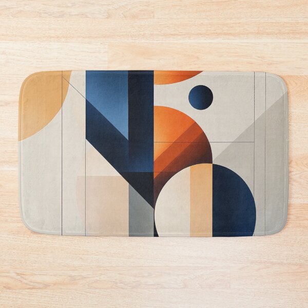 Item preview, Minimalist Bauhaus Geometric Abstract Art Print designed and sold by semenol.