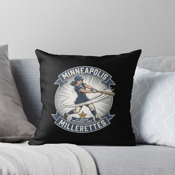 Item preview, Minneapolis Millerettes AAGPBL -Vintage Woman Batter designed and sold by Rolymacater.