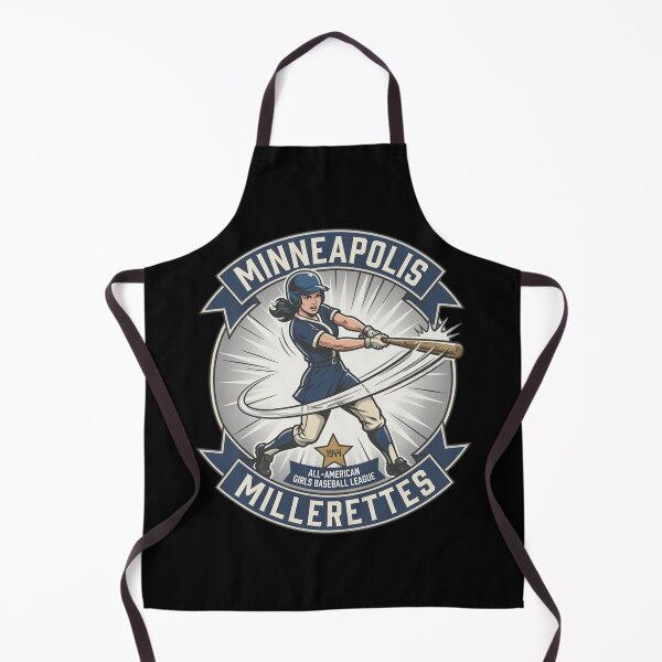 Item preview, Minneapolis Millerettes AAGPBL -Vintage Woman Batter designed and sold by Rolymacater.