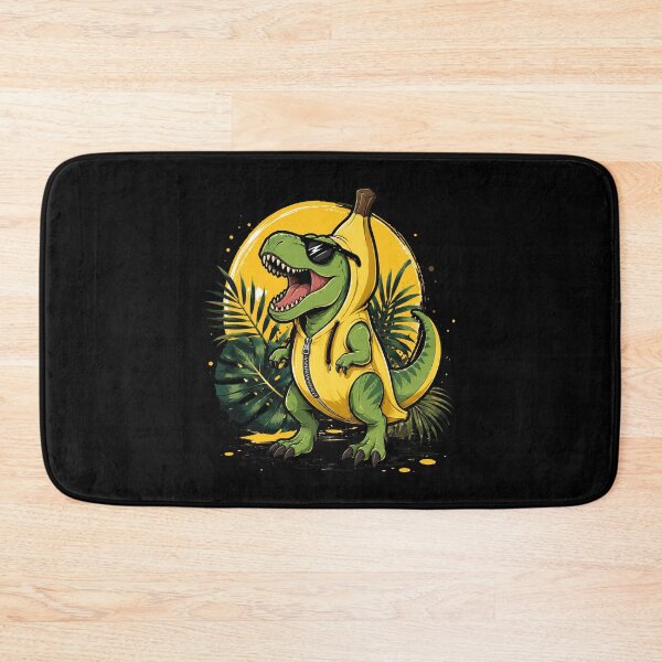 Item preview, Cool T-Rex in Banana Hoodie Jungle summer Graphic Design designed and sold by DrawHandArt.