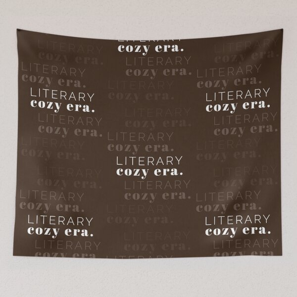 Item preview, Literary Cozy Era – Minimalist Bookish Aesthetic Art for Book and Cozy Season Lovers designed and sold by Hello Hobbies.