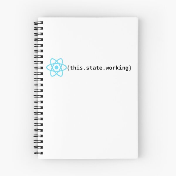 Item preview, React State Working designed and sold by EncodedShirts.