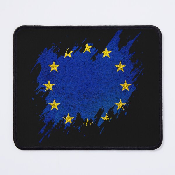 Item preview, Torn European flag, European pride designed and sold by Dressyourflag.