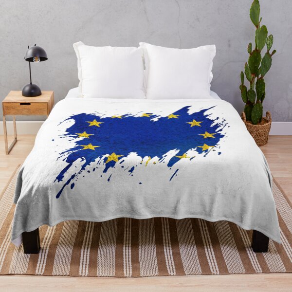 Item preview, Torn European flag, European pride designed and sold by Dressyourflag.