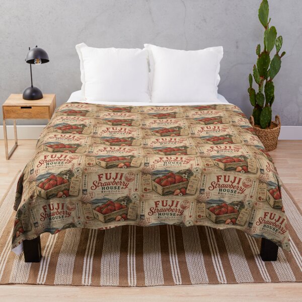 Item preview, Fuji strawberry house vintage designed and sold by Side Quest Co..
