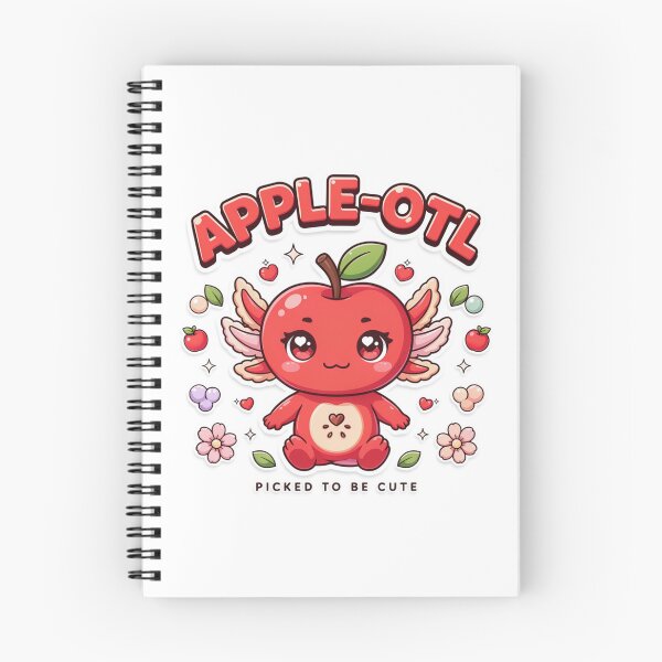 Artikelvorschau, Apple-Otl Kawaii Axolotl T-Shirt – Niedliches Apfel-Tier-Geschenk für Kawaii-Liebhaber, Lehrer und Herbstfans entworfen und verkauft von GemBob Creations.