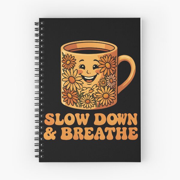 Item preview, Cute Coffee Mug Slow Down And Breathe Mental Health designed and sold by KCasual.