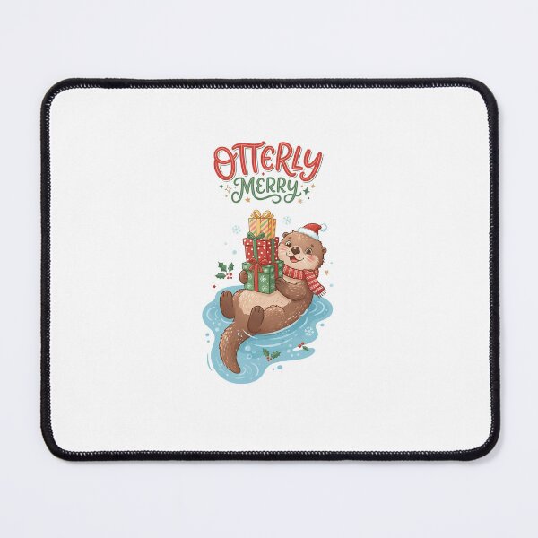 Item preview, Otterly Merry Cute Christmas Otter designed and sold by DesignsCreative.