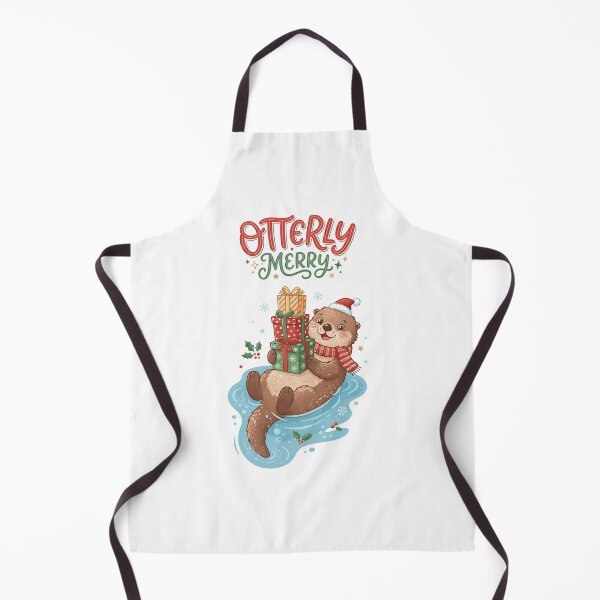 Item preview, Otterly Merry Cute Christmas Otter designed and sold by DesignsCreative.