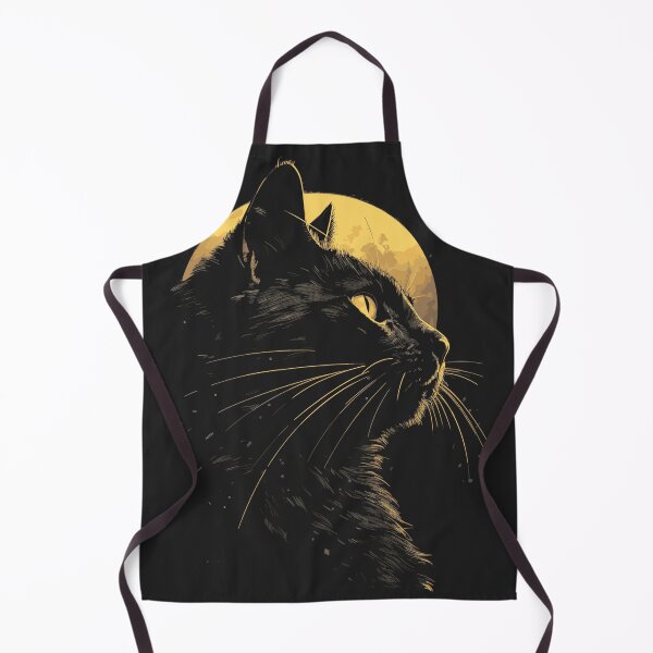 Item preview, Vintage Cat Moon Silhouette designed and sold by legendaryskins.