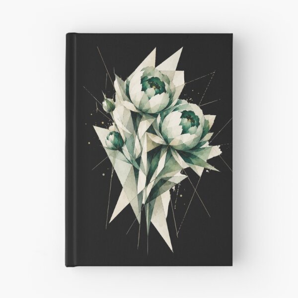 Item preview, Geometric Peonis a subtle floral composition. A delicate monochromatic bouquet. designed and sold by NewtBoo.