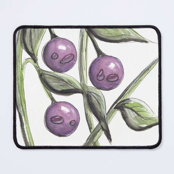 Item preview, waterdroplets on berries designed and sold by lynnepaints.