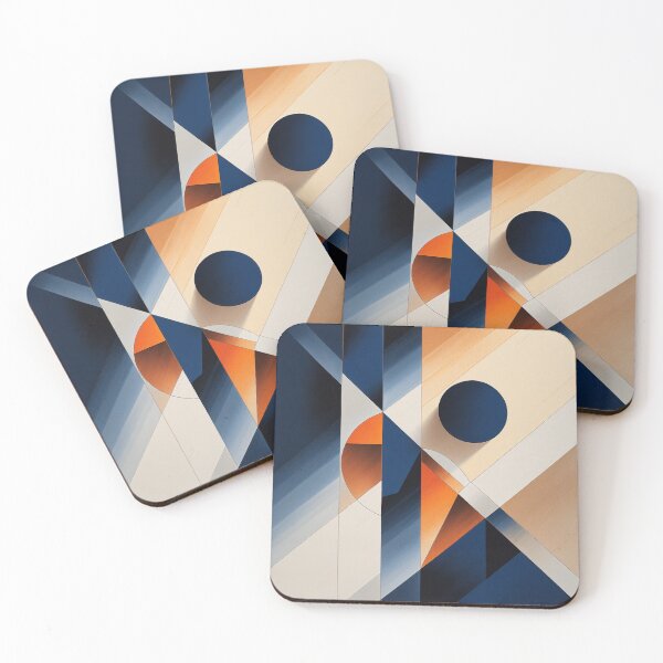 Item preview, Mid-Century Modern Abstract Geometry with Bold Circles designed and sold by semenol.