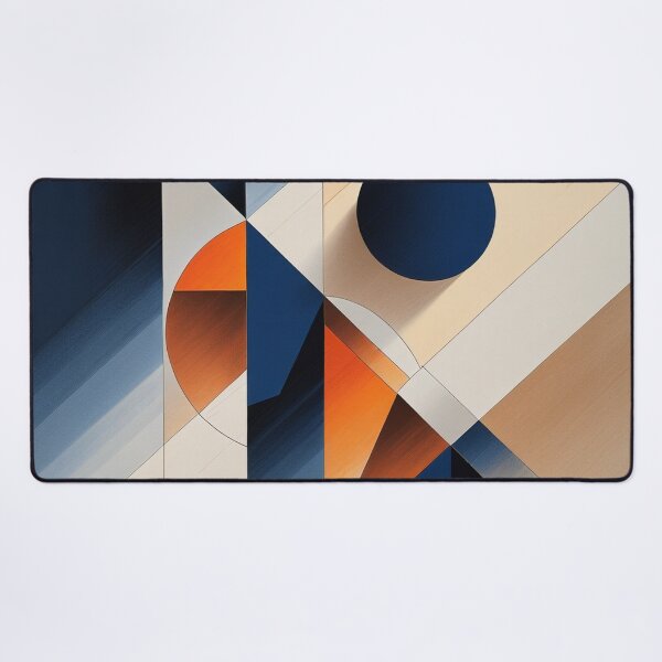 Item preview, Mid-Century Modern Abstract Geometry with Bold Circles designed and sold by semenol.