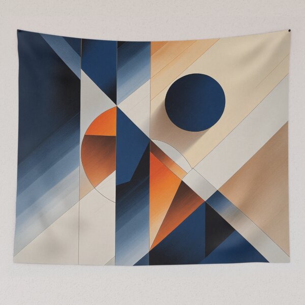 Item preview, Mid-Century Modern Abstract Geometry with Bold Circles designed and sold by semenol.