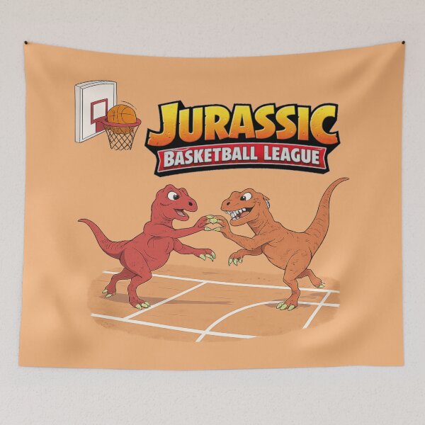 Item preview, Jurassic Basketball League designed and sold by iamdesigns14.