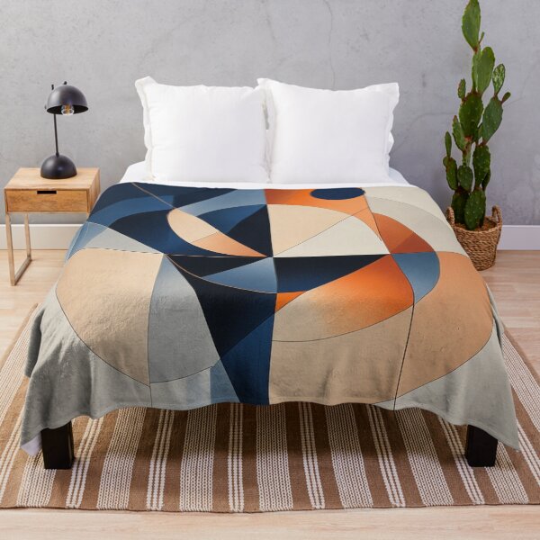 Item preview, Constructivist Geometric Abstract Minimalist Wall Art designed and sold by semenol.