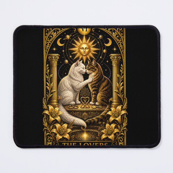 Item preview, The Lovers' Tarot – Golden Vintage Design designed and sold by thirtyonestars.