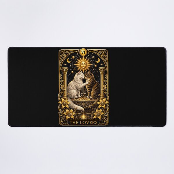 Item preview, The Lovers' Tarot – Golden Vintage Design designed and sold by thirtyonestars.