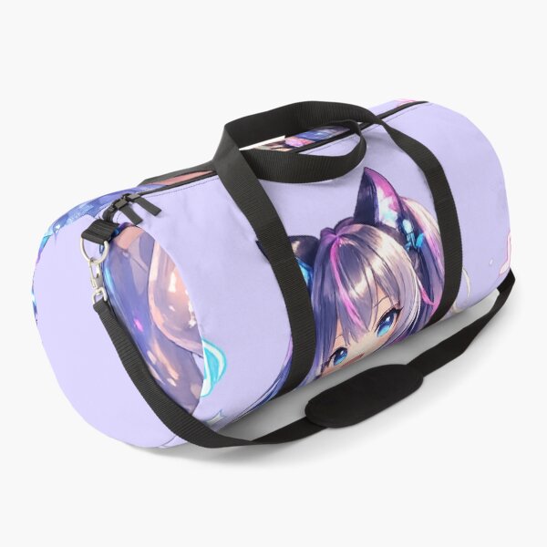 Item preview, Cyber Idol Neko Girl – Futuristic Anime Cat Girl Neon Design designed and sold by Sticleg.