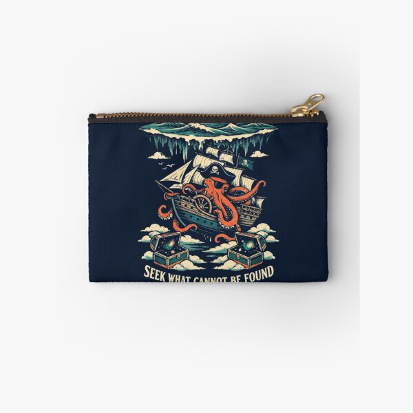 Item preview, Seek What Cannot Be Found – Cosmic Pirate Octopus designed and sold by Dogandesighn.