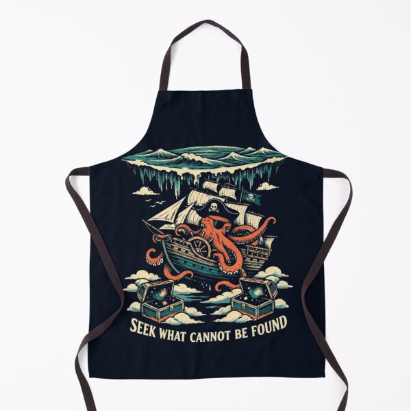 Item preview, Seek What Cannot Be Found – Cosmic Pirate Octopus designed and sold by Dogandesighn.