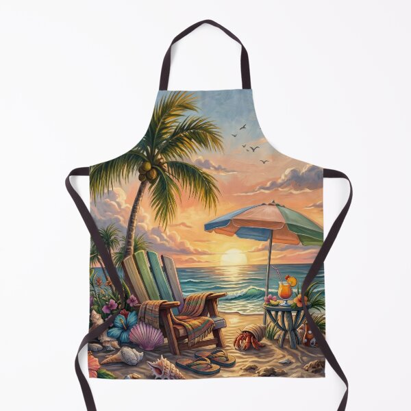 Item preview, Relax in a Tropical Beach Sunset designed and sold by Eclectic Monkey.