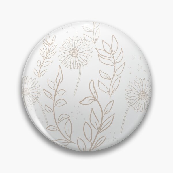 Item preview, Minimal Beige Wildflower Line Art Graphic designed and sold by altastudio.