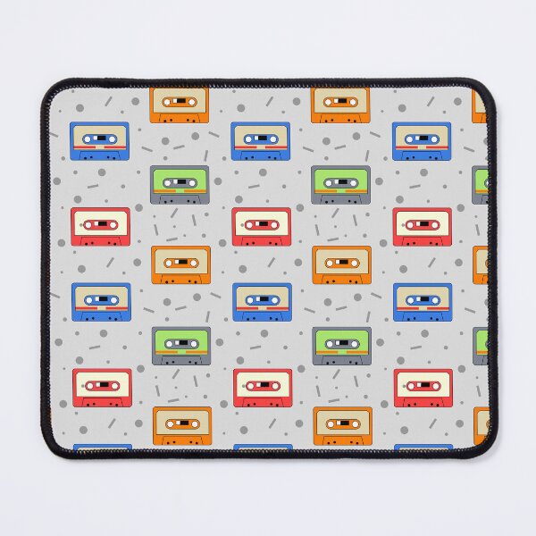 Item preview, Retro Vintage Audio Cassettes Pattern designed and sold by mrhighsky.