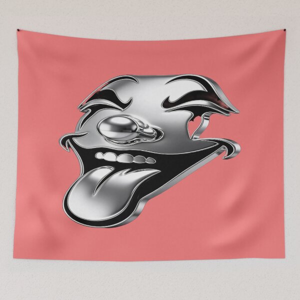 Item preview, The Rebellious Attitude in Polished Steel, Crazy Face designed and sold by RAYBIL.